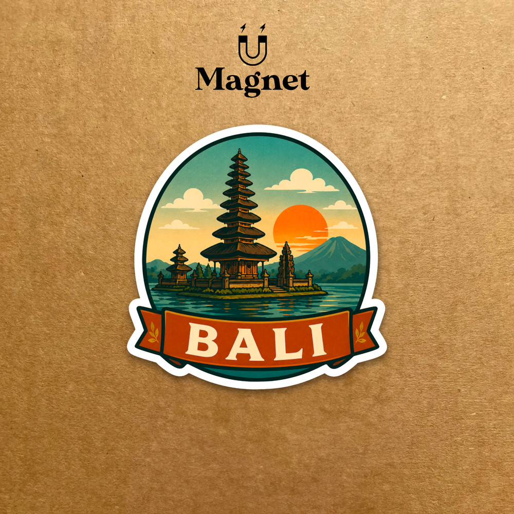 Bali Magnet | Travel Magnet | Fridge Magnet (BT26)