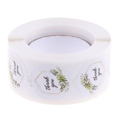 500pcs/roll Thank You Stickers for seal label Sealing decoration Sticke..X