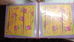 Pre made Paper Studio 8×8 scrapbook plus embellishments