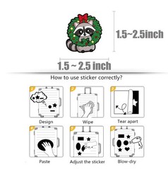 200PCS Animal Stickers for Kids,Cute Sticker for Water Bottle Guitars Laptop,…
