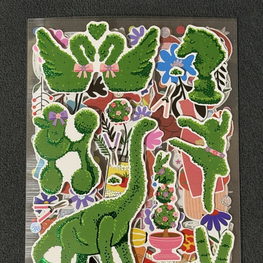 Pipsticks “Plants & Foliage” Sticker Sheets (3x7in) FREE SHIPPING