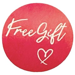 O3 Stickers 1″ Free Gift 500ct Dark Pink Labels