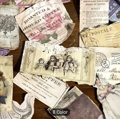 Assorted Lots Beautiful Retro Flora Floral Double-Sided Scrapbooking Paper