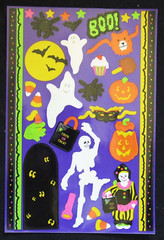 Mrs Grossman Vintage 6×9″ Jumbo Sticker Sheet ‘Halloween’ *Ships Free*
