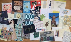 ∞ 125 Greeting Card Fronts Junk Journal Ephemera Paper Craft Scrapbooking ∞