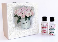 Little Birdie Two Step Crackle Medium 100ml-Top and Base Coat