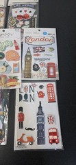 29pks NEW Recollections Scrapbooking Stickers Crafts Dyi Travel Destinations