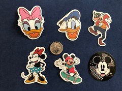 Disney Stickers – Mickey Mouse and Friends Lot of 6 Stickers. – New
