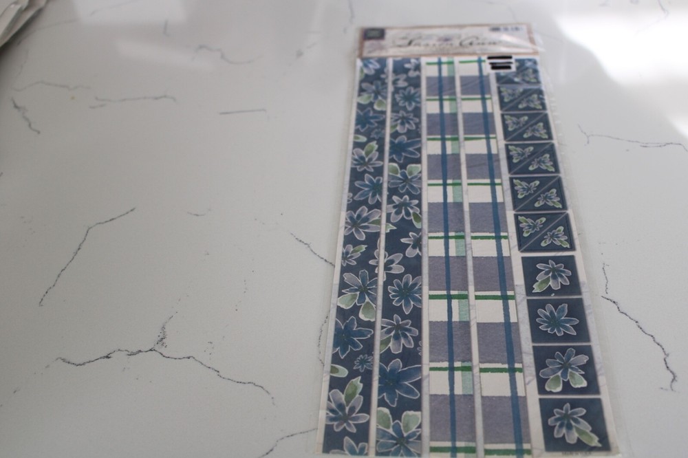 Die Cuts With A View Sharon Ann Collection Lg Floral Borders & Corners Scrapbook