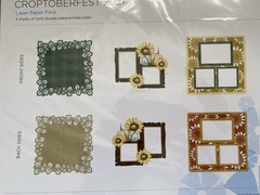 Creative Memories CROPTOBERFEST 2021 LASER Paper Pack-NEW