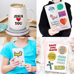 220Pcs Inspirational Christian Bible Verse Jesus Stickers, Christian Gifts | …