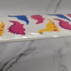 Vtg Sandylion Fuzzy Dinosaurs Stickers Themepak Pack Of 100 Stickers New