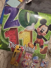 Disney Srapbooking Lot With Scrqpbooks Stickers Papers And More