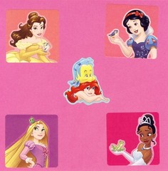 30 Shaped Stickers – Hot Wheels, Princess, Frozen, Inside Out, Spider-Man, Jake