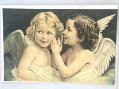 Victorian Angel Stickers YOU CUT Valentine’s Christmas Scrapbook Planner Journal
