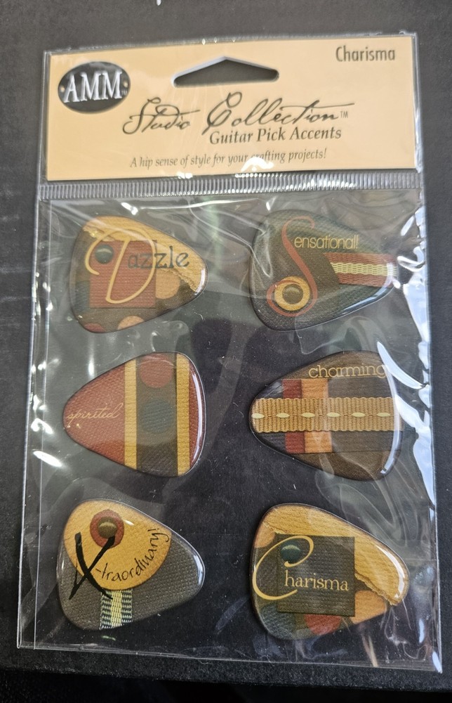 All My Memories Studio Collection Guitar Pick Accents Charisma
