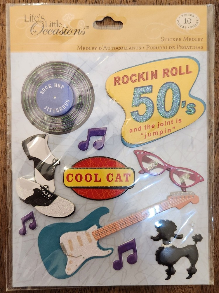 Life’s Little Occasions 50’s Sticker Medley