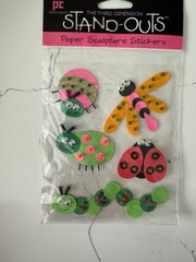 Provo Craft The Third Dimension Stand-Outs Bugs & Insects Paper Sculpture Crafts