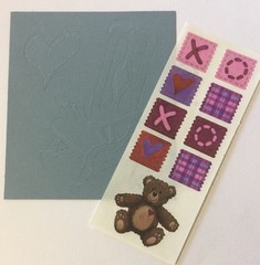 ROCKING BABY Sticker Set(11pc)5″x2″ Creative Memories•Rocking Chair •Bear•Heart