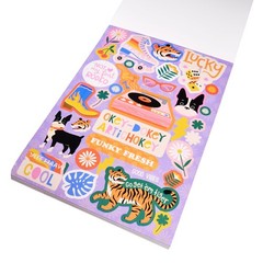 Pen+Gear The Best Sticker Book Ever – Good Vibes Edition, Multicolored