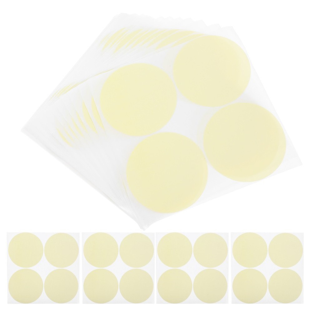 200 Pcs Glass Jar Labels Office Round Stickers Classroom Removable