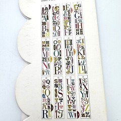 K and Company Sentiments To Go Sticker Acetate Transfer Sheet Sets Retired