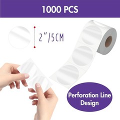 Professional Quality 1000 PCS Transparent Seal Stickers – Perfect for Gifts
