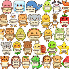 800PCS Teacher Stickers for Kids Classroom – Motivational Affirmation Stickers
