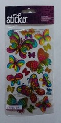 Sticko Stickers – Stained Glass Butterfly Butterflies Rainbow