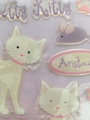 Lot of 10 Cat Sticker Sheets New Cloude9 Design Sandylion Art Warehouse Marcella