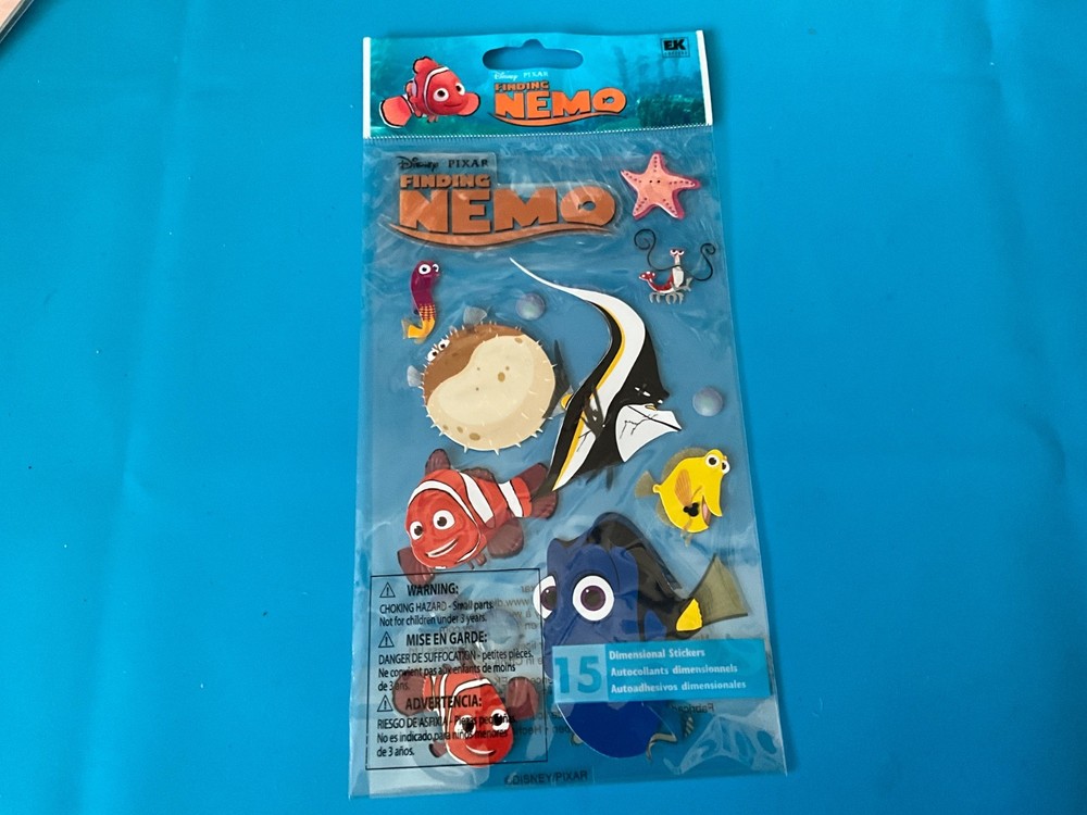 DISNEY FINDING NEMO SCRAPBOOK STCIKERS JOLEE EK Success