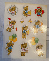Vintage Rare 80’s Sticker sheets