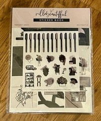 New VillaBeautifful “Aesthetic” 2021 Sticker Book (9) Pages VB Stickers