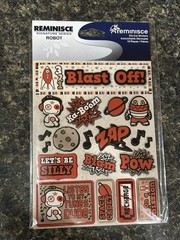 Sticker Lot, misc. Halloween, Wedding, Robot