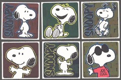 Stickers – Peanuts *Snoopy Be Yourself Foil* – Any Occasion CL023