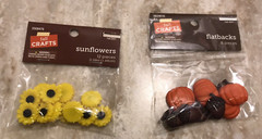 Fall Crafts Harvest Autumn Sunflowers Pumpkins Acorns Table Scatter Decor NEW