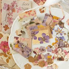 120 Sheets Vintage Floral Scrapbook Papers Journaling Scrapbooking Supplies Kit