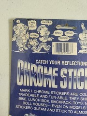 Vintage Stickers Mark 1, Chrome Prism CS51, Pegasus, Rainbow, Butterfly, NA,RARE