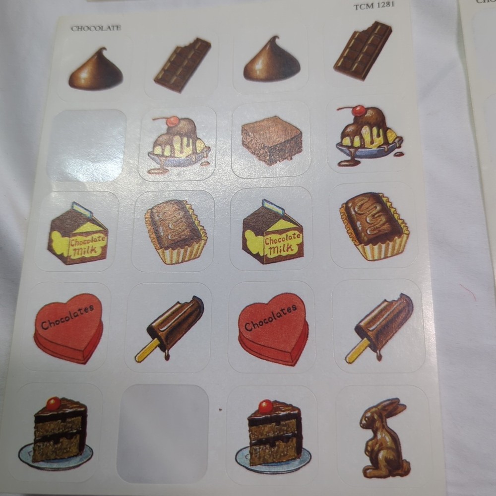 Chocolate Stickers Milk Bar Kisses Truffle Bunny Cake Brownies Sauce
