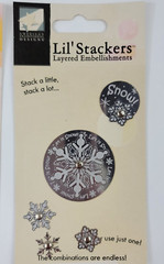78 Pc Silver Metal Christmas Embossed Embellishments Charms Tree Stocking Mitten