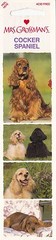 Mrs. Grossman’s Top Dog Stickers – Cocker Spaniel – 4 Stickers – 1 Strip