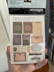 Provo Craft Etcetera Dimensional Ephemera – 12 Pieces – NIP