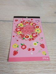 NEW! Flowers Heart Sticker Book Scrapbooking Embellish Crafts LOVE Stickers 370
