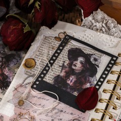 Dark Gothic Witch PET Stickers 20PC Scrapbook Paper Crafts Bullet Journals DIY