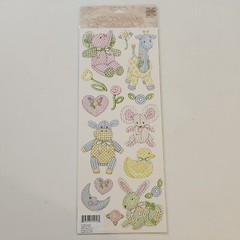 NEW Lot 7 Pkgs BABY BOY Stickers Rub-Ons Transparency Making Memories Daisy Ds-Z