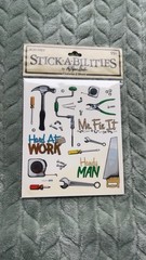 2007 Vintage Stickabilities Sticker Lot for Scrapbooking Handyman And Months