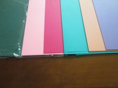 CREATIVE MEMORIES – 8 1/2 x 11 PAPER – 6 VARIOUS COLORS – 34 SHEETS – NEW