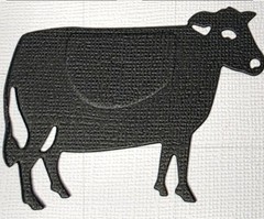Cow Die Cut Cardstock Embellishments For Scrapbooking Card Making 8 Pieces