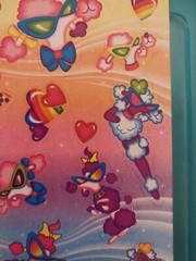 Vintage Lisa Frank Sticker Sheet Poodle Dogs S119 1990s