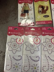 American Girl Stickers Patches Clings Art Crafts Kit Addiy Molly Julie Ginger